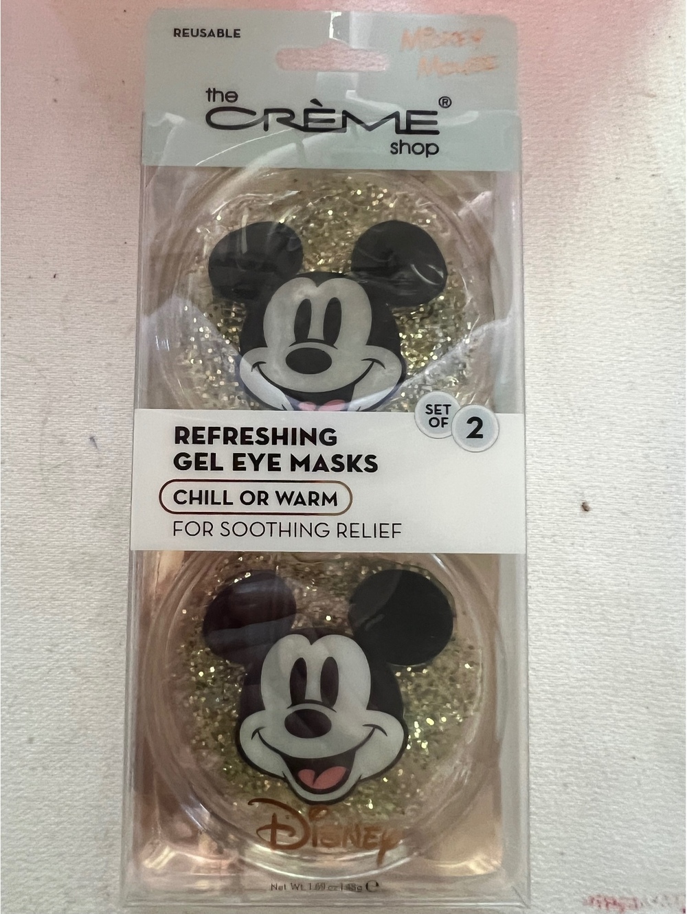 The Crème Shop x Disney Mickey Mouse Refreshing Gel Eye Masks